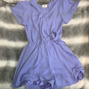 Periwinkle romper